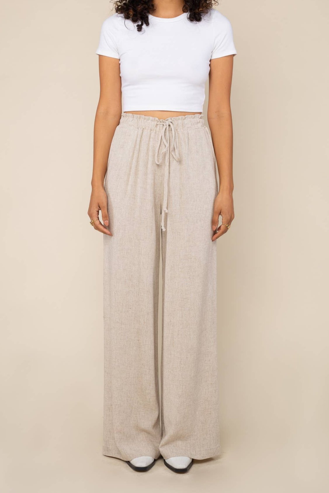 Cove Linen Pant Wide Leg