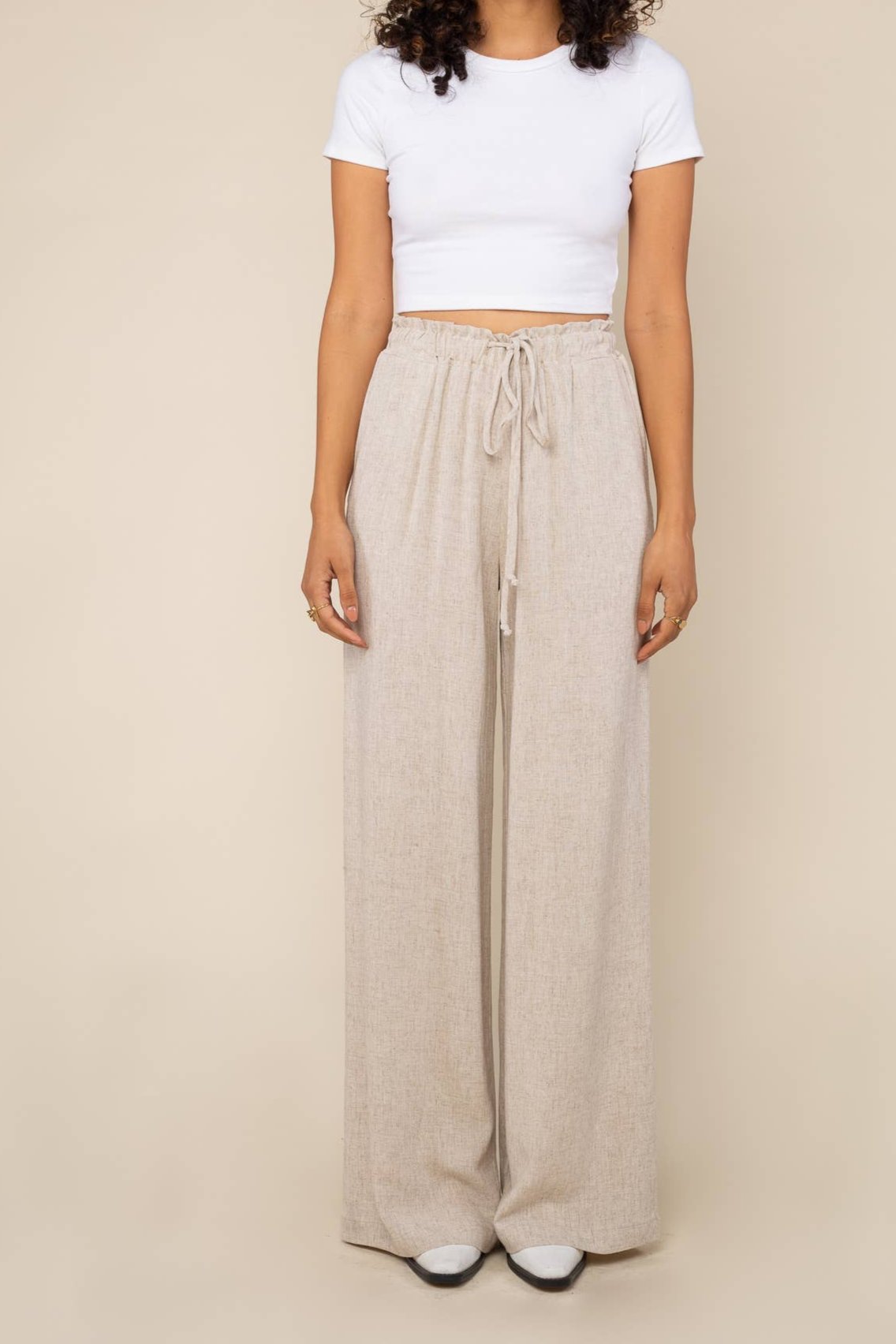 Cove Linen Pant Wide Leg