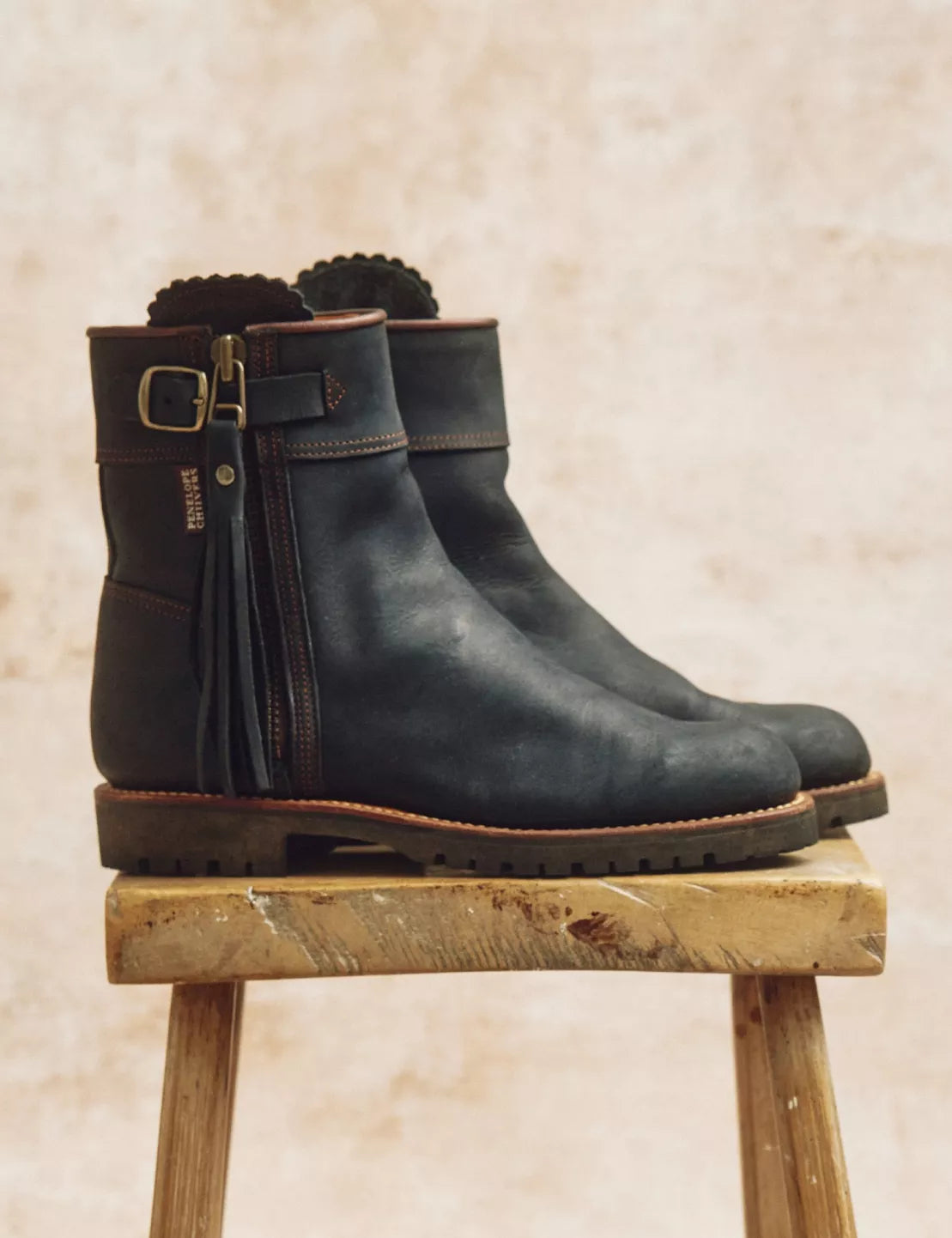 Penelope Chilvers Inclement Cropped Tassel Boot