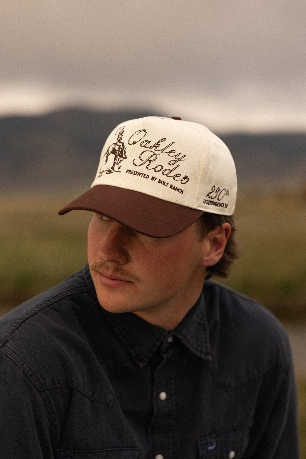 Dark Bay Oakley Rodeo Hat at boltranchstore.com free shipping mens and womens hat 250th independence limited stock in stock 