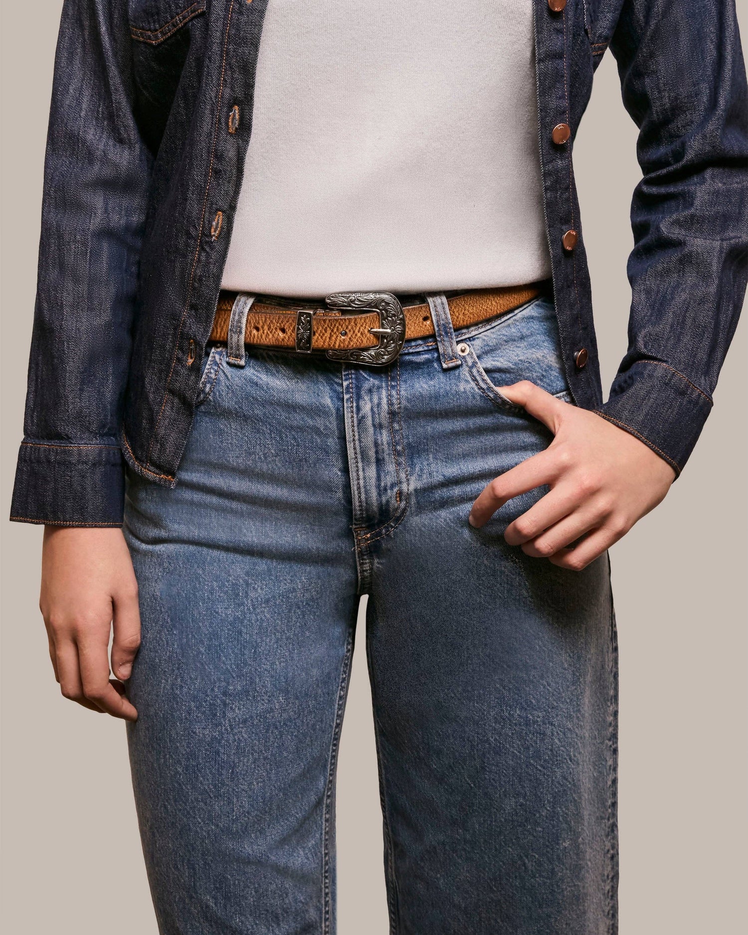Hamilton Leather Belt