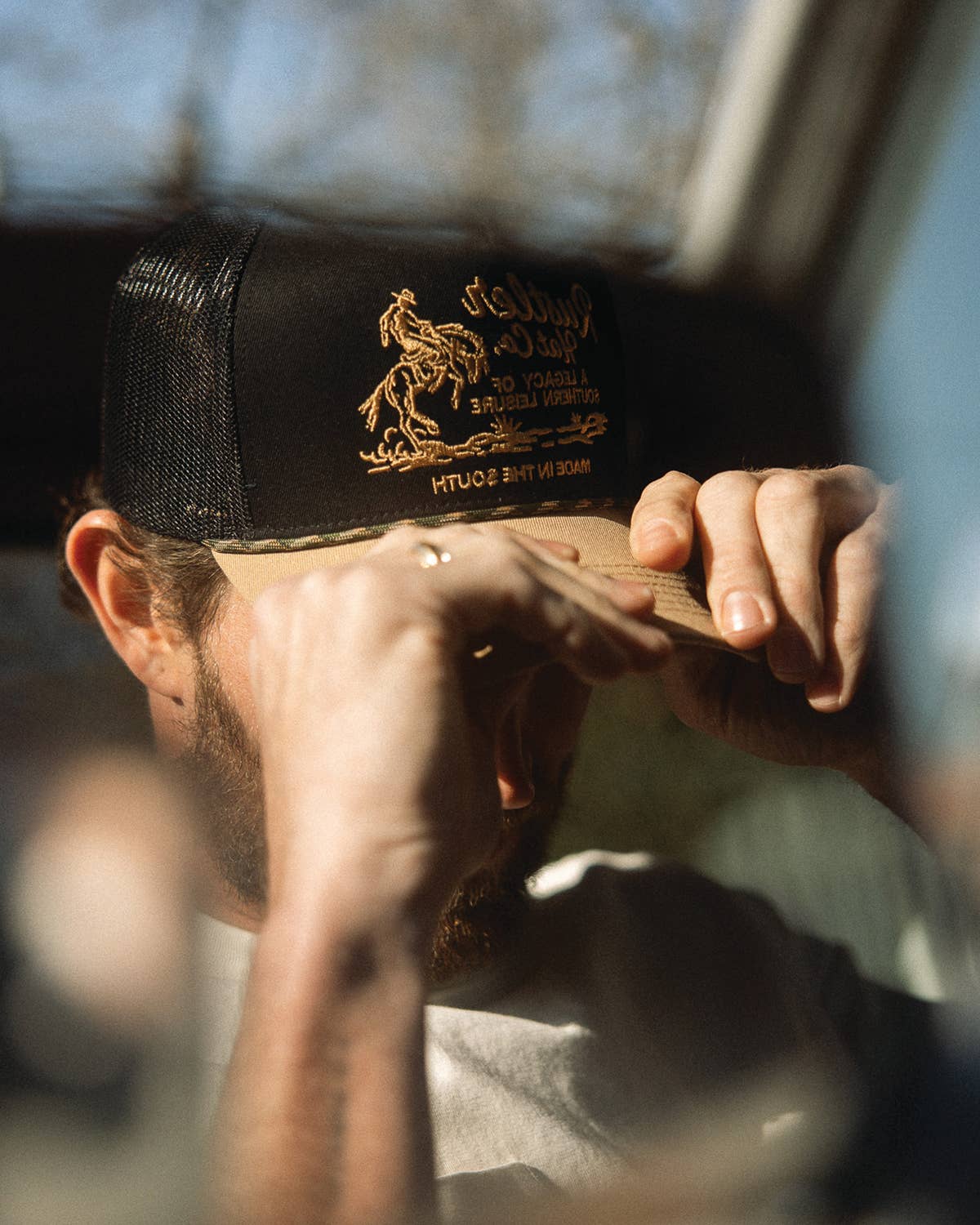 Black Rustler Rodeo Hat