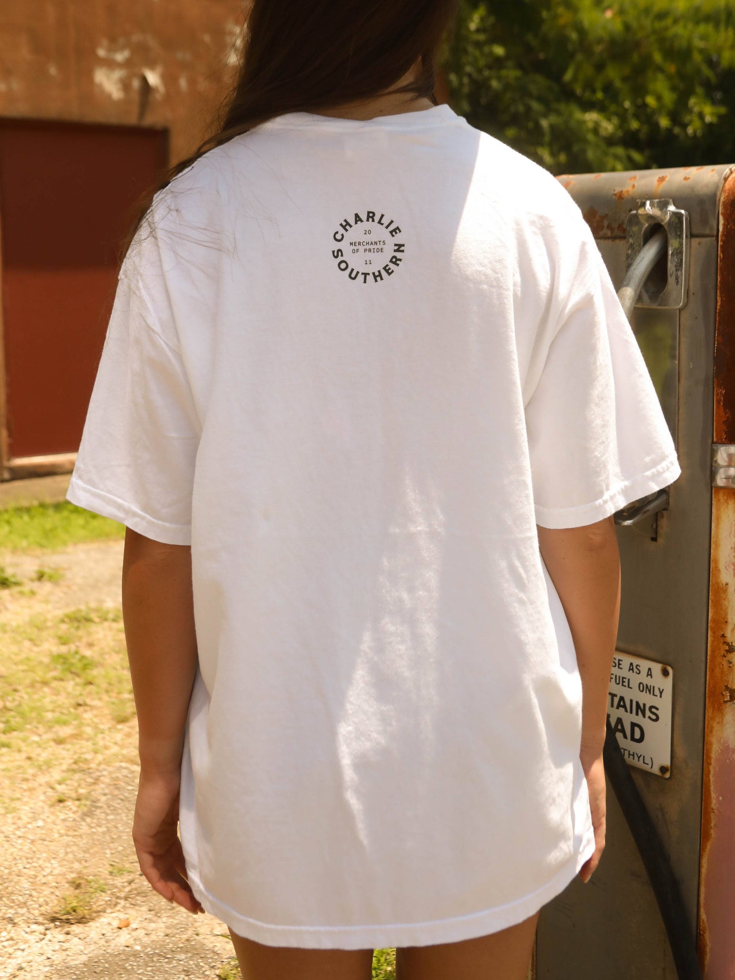 Cowboy Country Tee in White