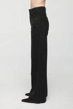 Pistola Lana High Rise Ultra Wide Leg Jean Jetset high rise waist with a double button closure womens western clothing