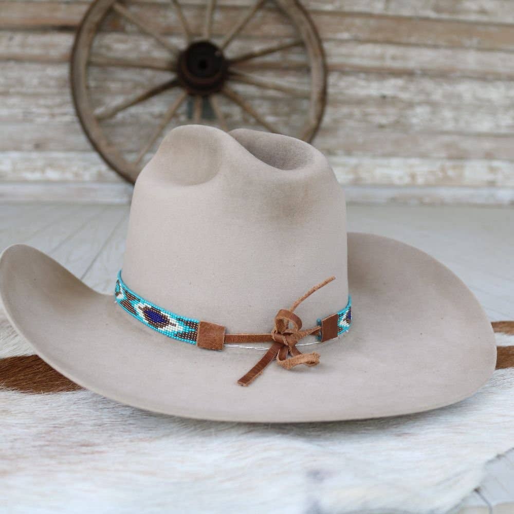 The Cove Western Beaded Hat Band
