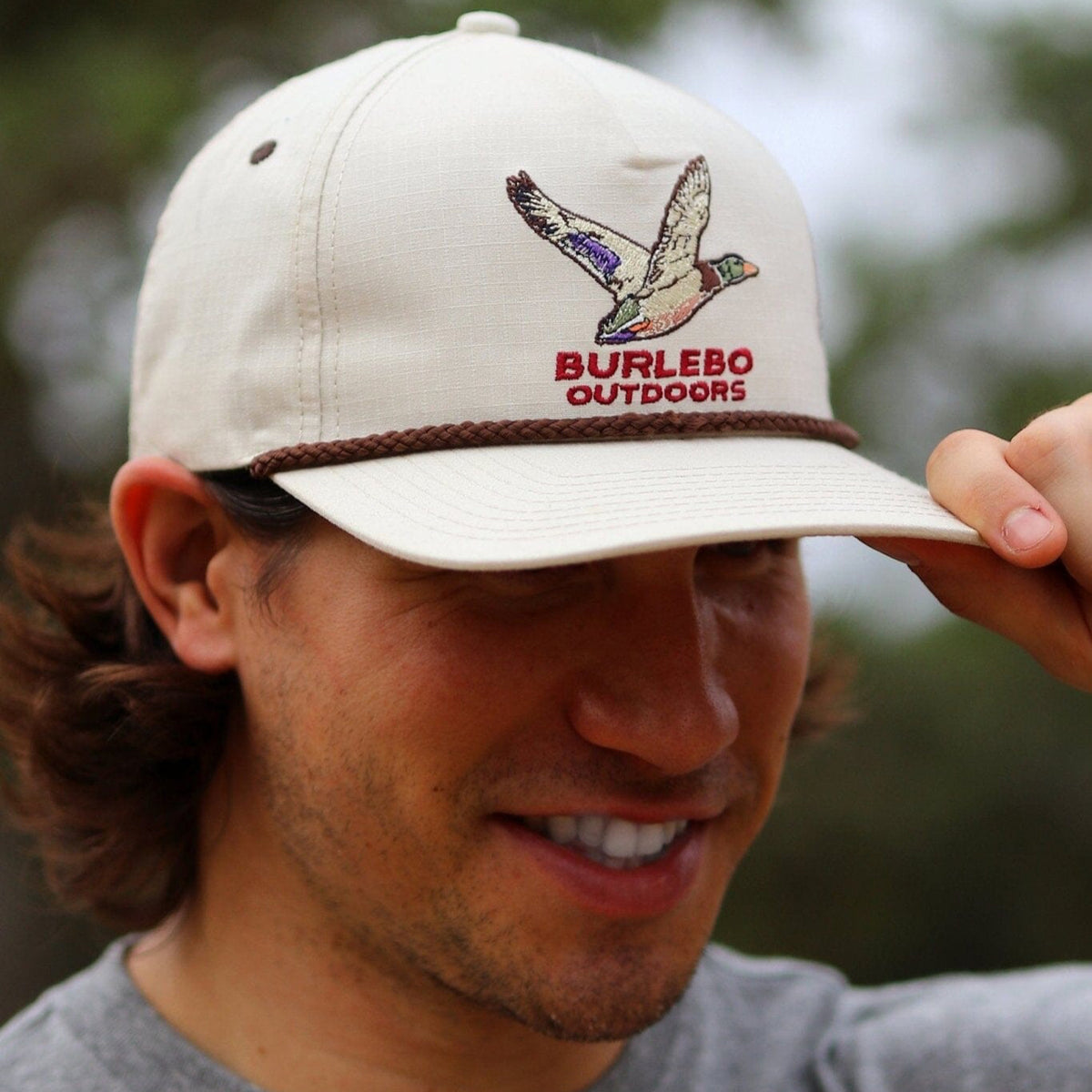 Burlebo Outdoors Cap in Putty