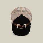 Goorin Bros Canyon Rowdy six panel crown with a matching covered top button and clean seams rodeo ready