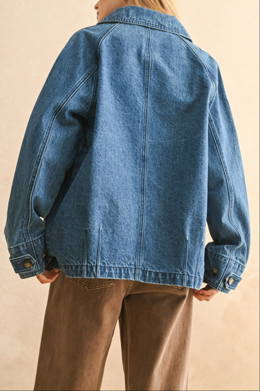 Denise Denim Casual Jacket