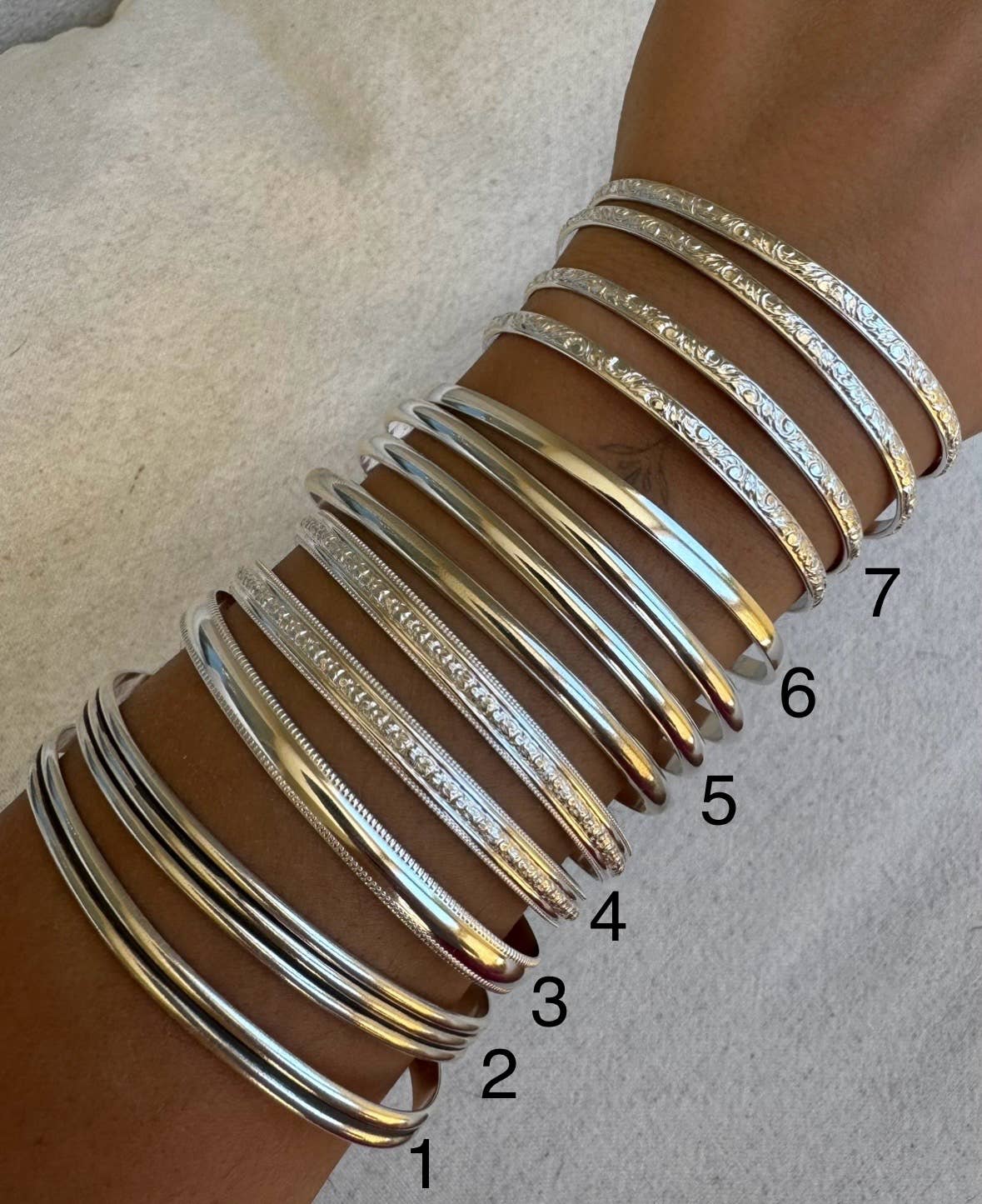 Sterling Silver Cuffs