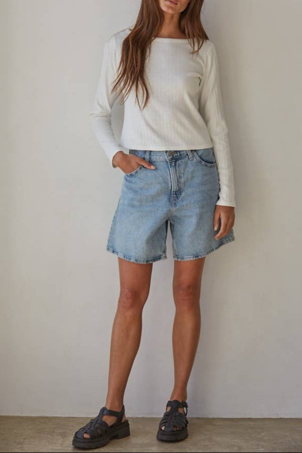 Audrey Pointelle Top