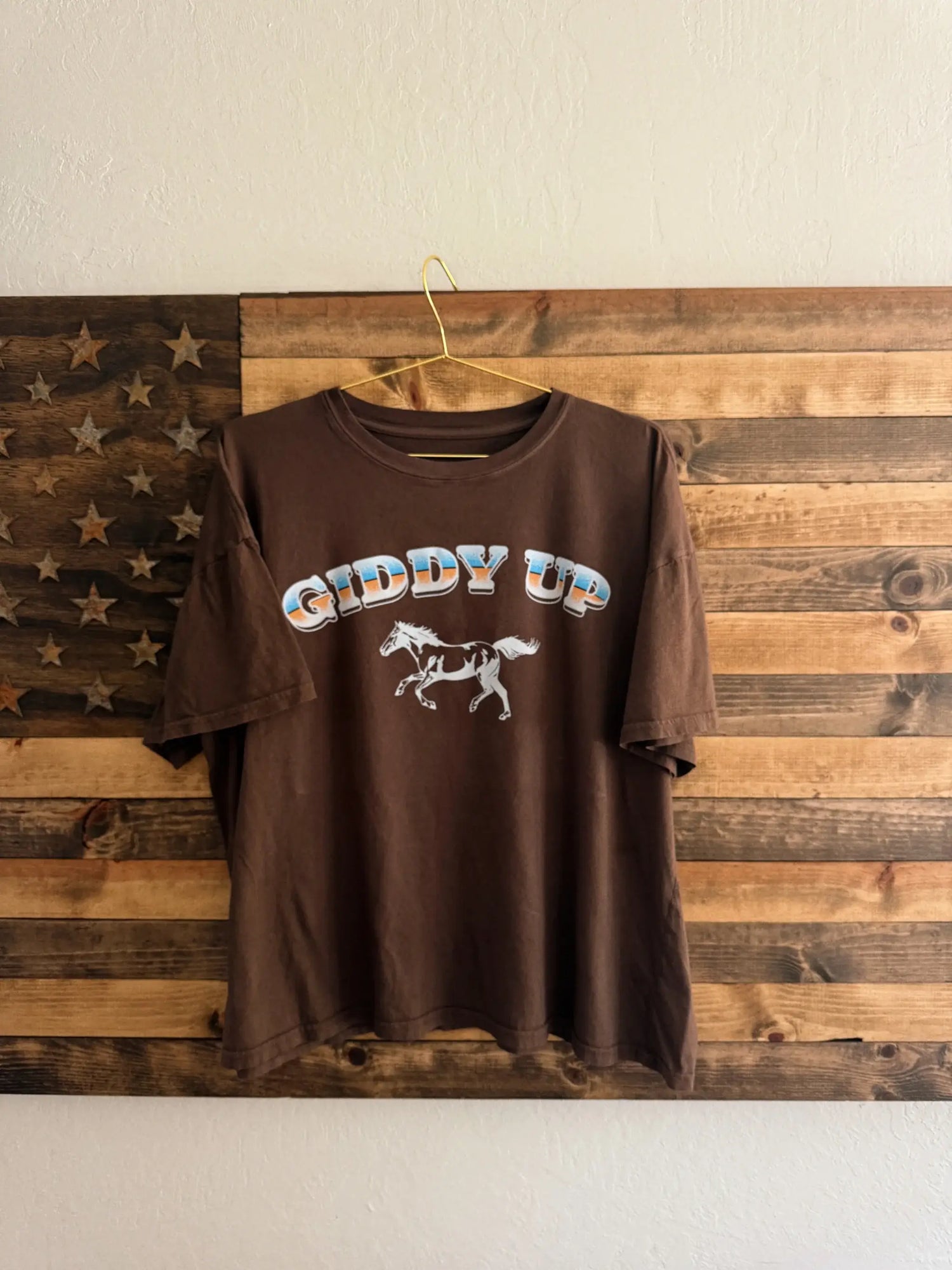 Giddy Up Boyfriend Tee