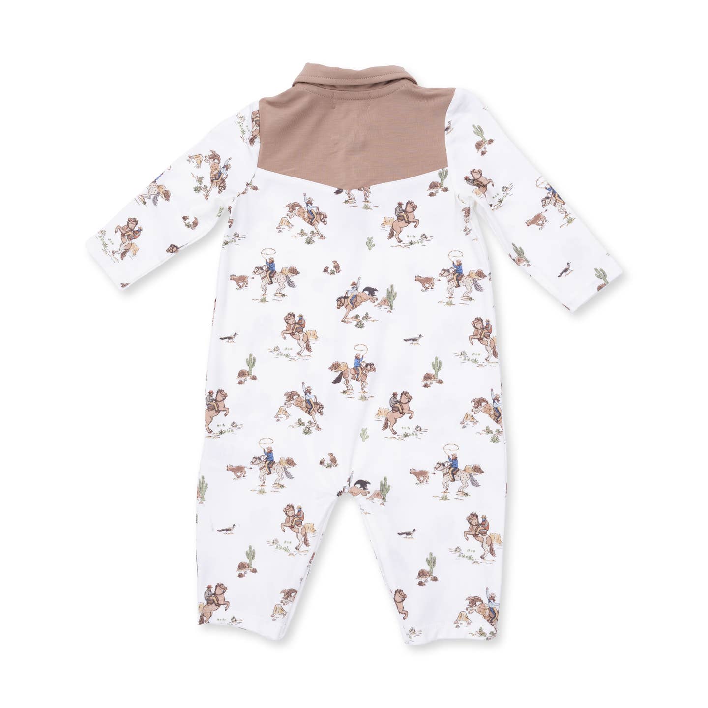 Horse Wrangler Long Sleeve Cowboy Romper