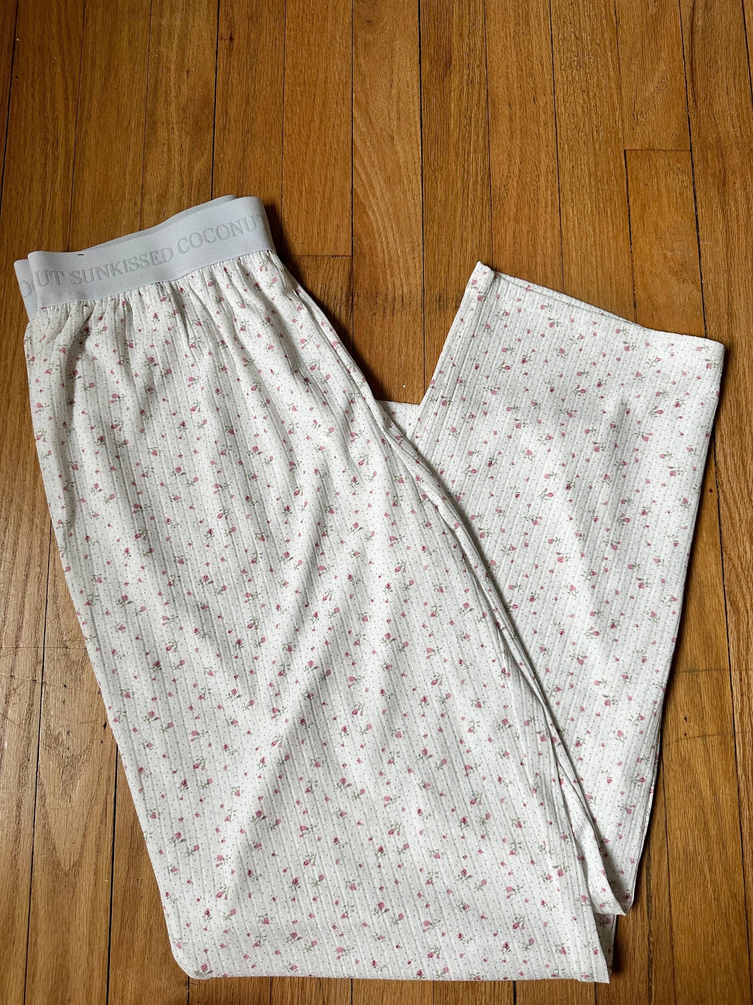 Womens Floral Pajama Pants