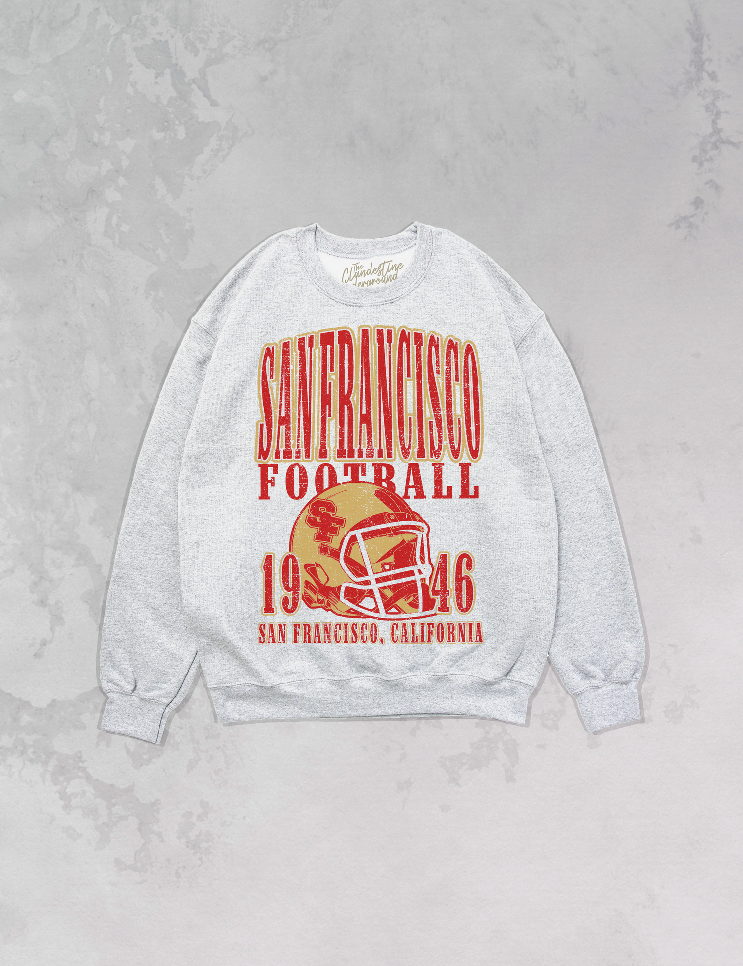 90s San Francisco Oversized  Crewneck