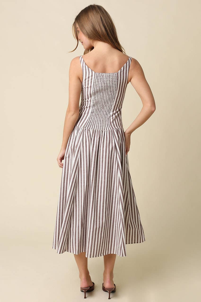 Janet Stripe Dress