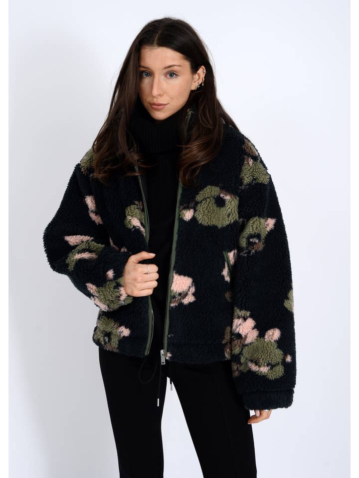 Whistler Sherpa Zip Front Jacket