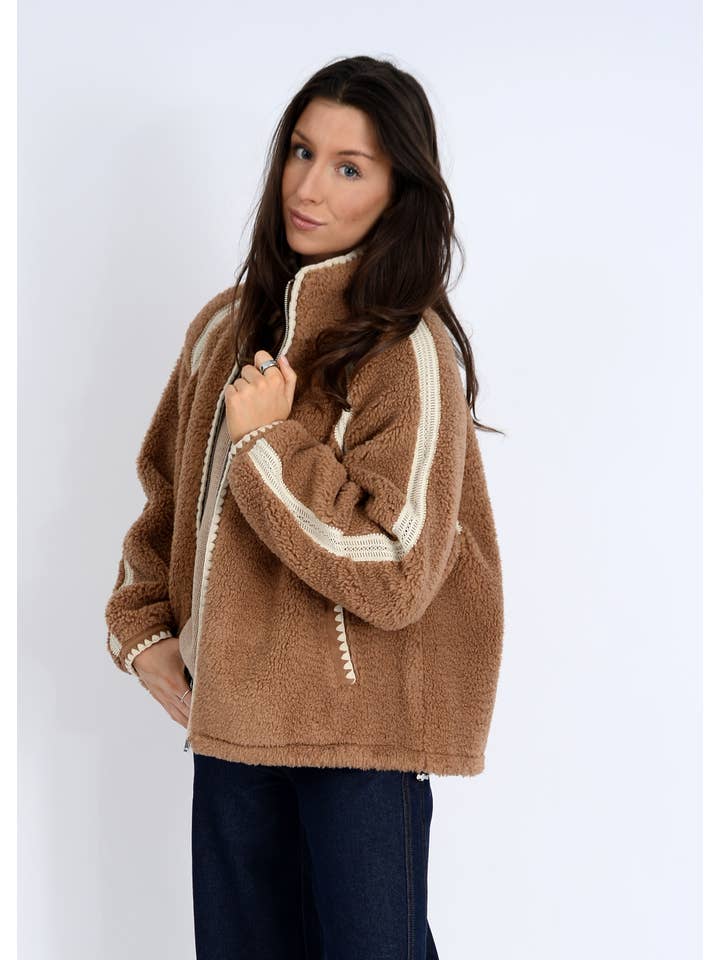 Nikita Sherpa Zip Front Jacket