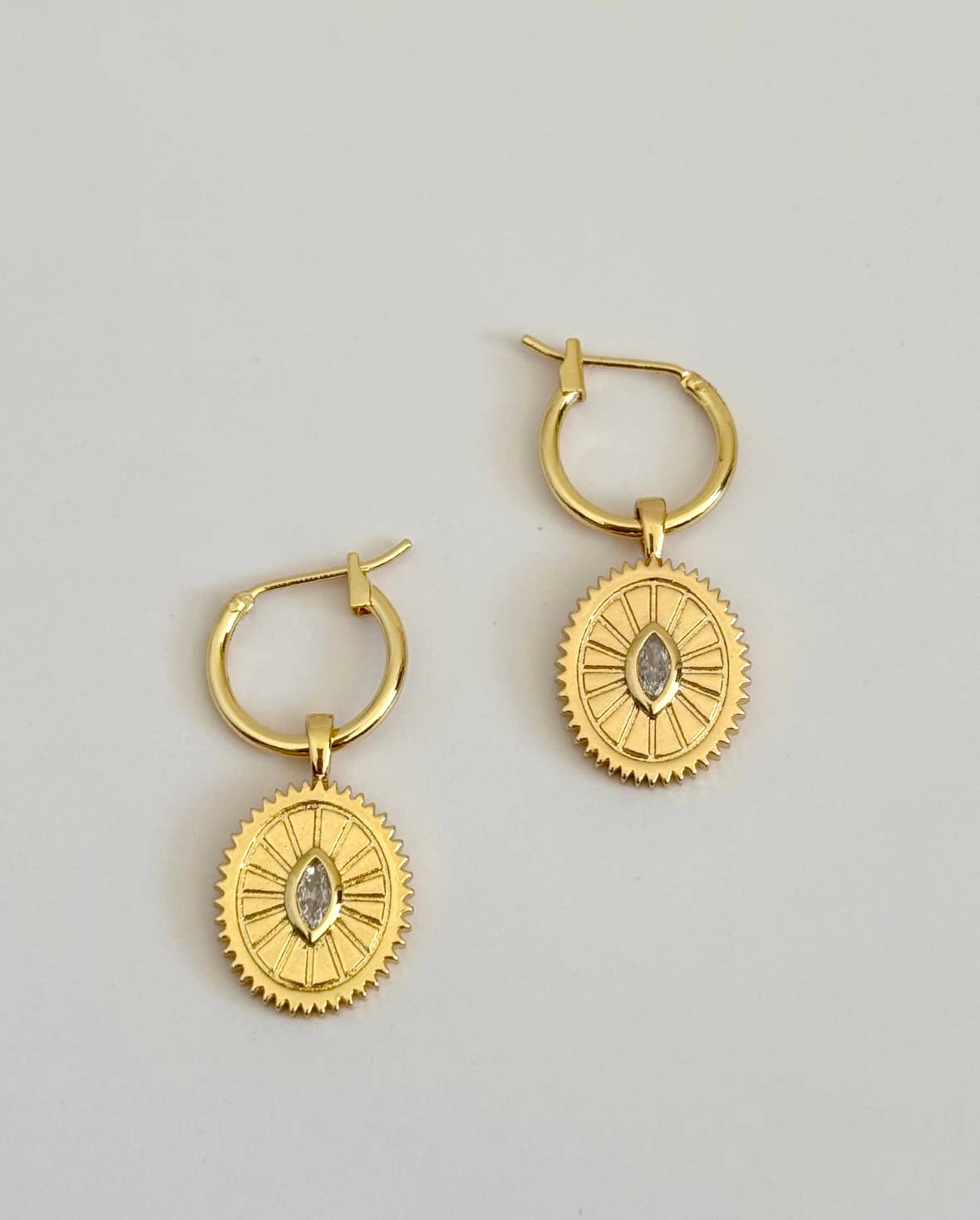 Rhyme Hoop Earrings