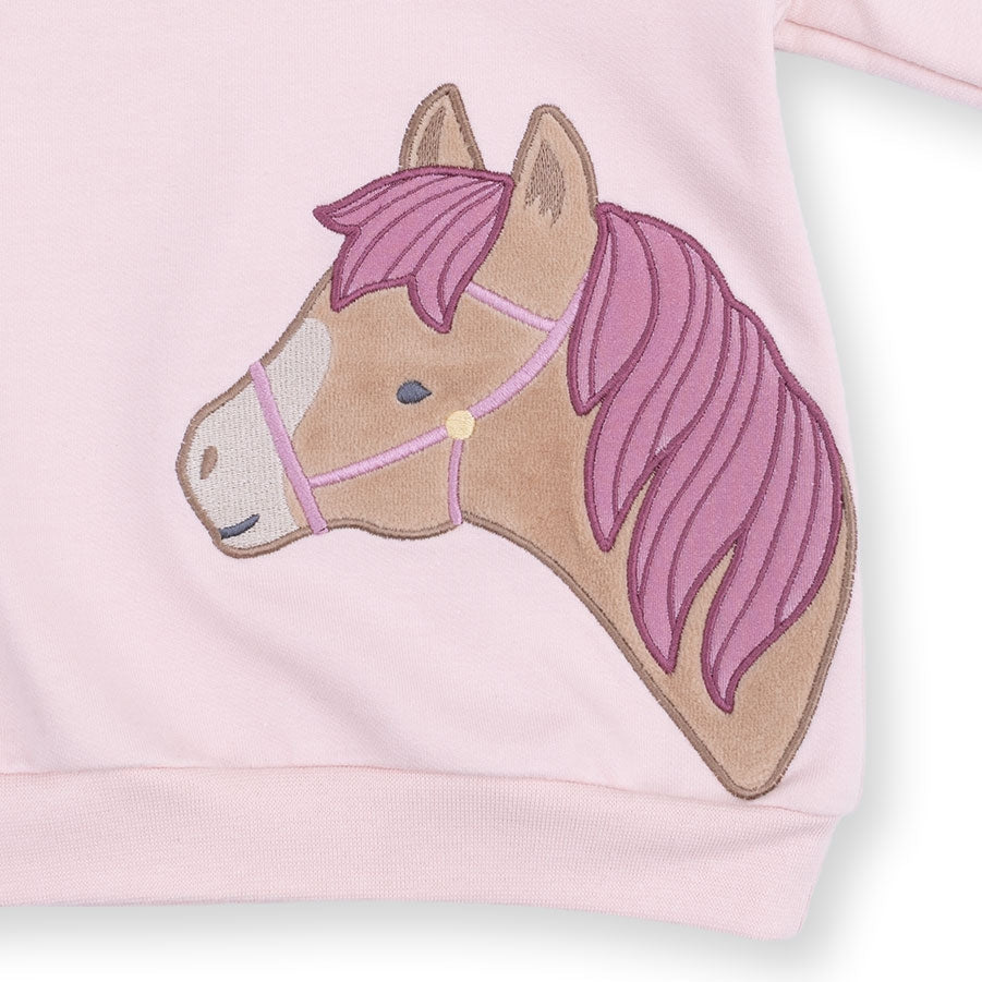Horse Head Oversized Sweatshirt