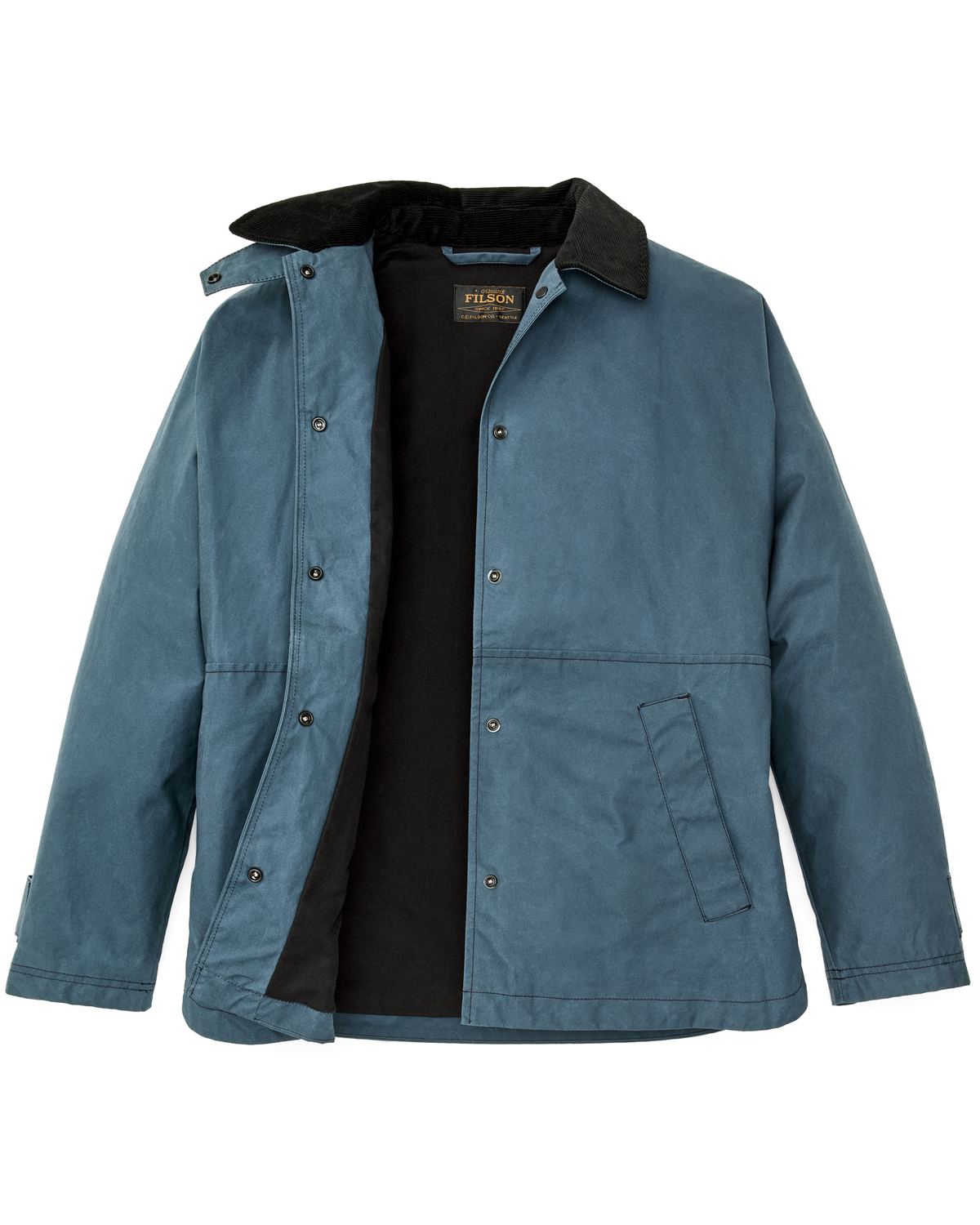 Ranch wear womens western boutique Utah Womens Harbor Front Waxed Jacket Navy SKU F1520485292 Boltranchstore.com free shipping