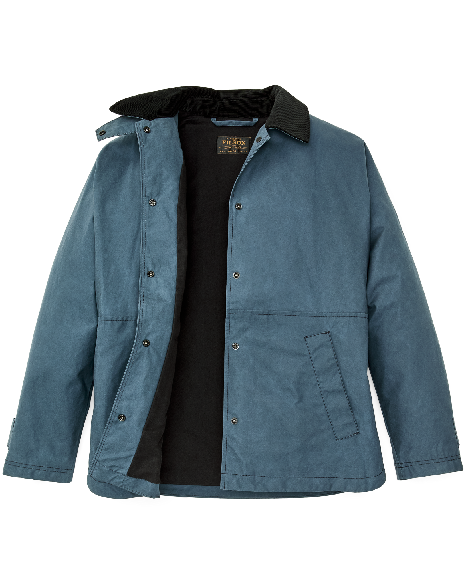 Ranch wear womens western boutique Utah Womens Harbor Front Waxed Jacket Navy SKU F1520485292 Boltranchstore.com free shipping