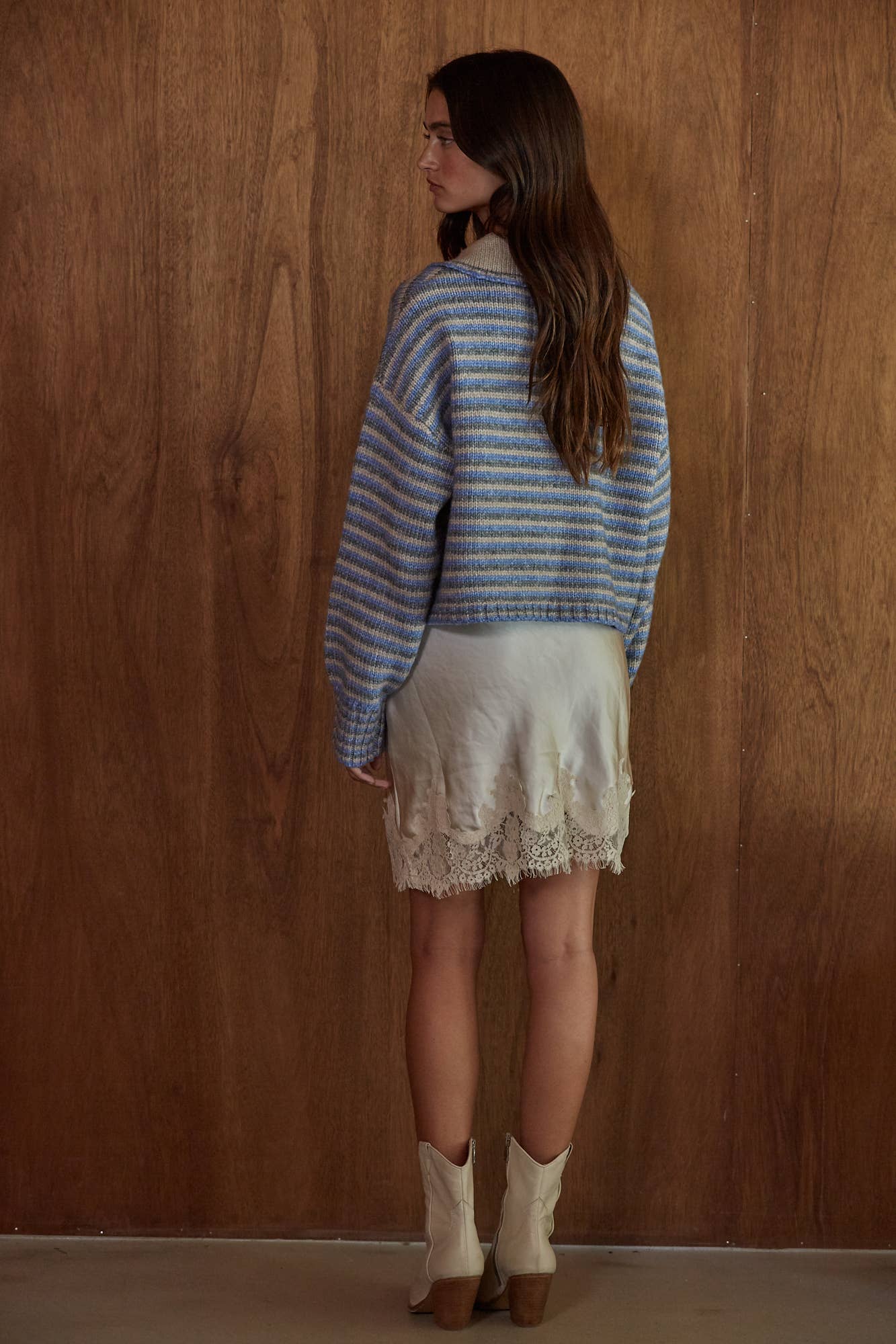 Sarah Knit Striped Cardigan