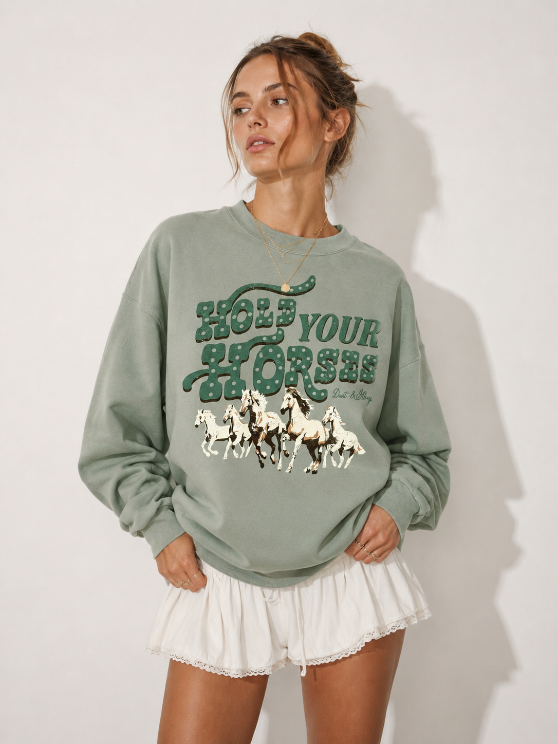 Hold Your Horses Western Sweatshirt