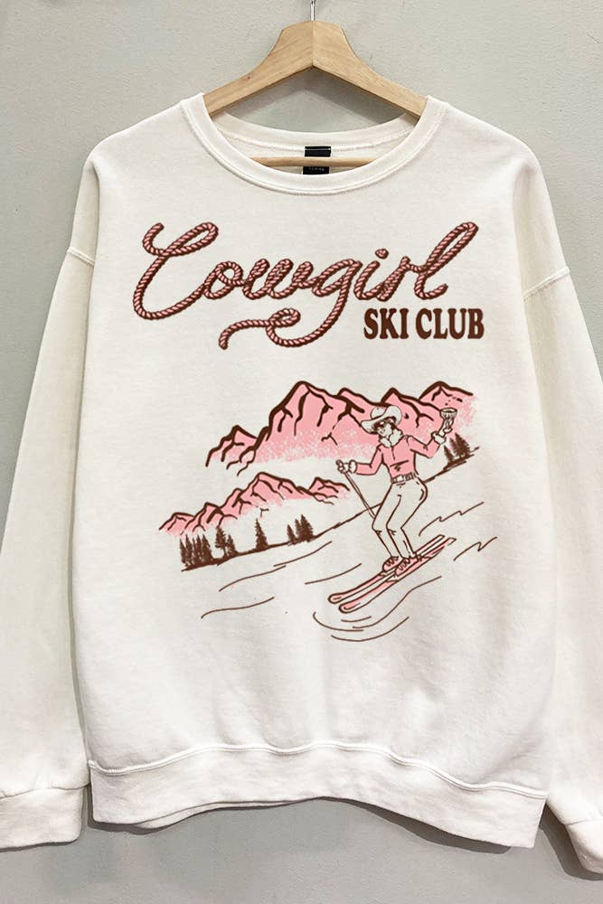 Cowgirl Ski Club Sweatshirt