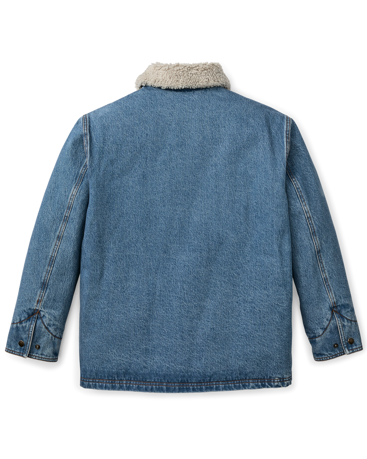 Filson Womens Insulated Denim Outfitter Coat Vintage Indigo dual duty front pockets for handwarming and cargo cowgirl Utah