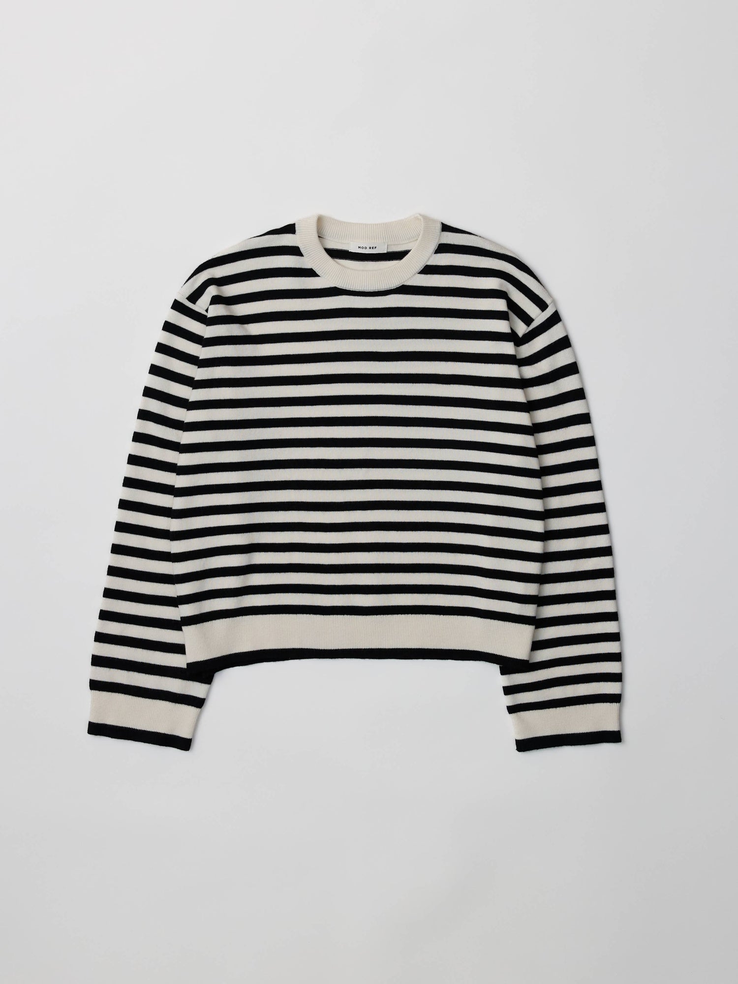 The Klein Sweater Striped Boyfriend Sweater