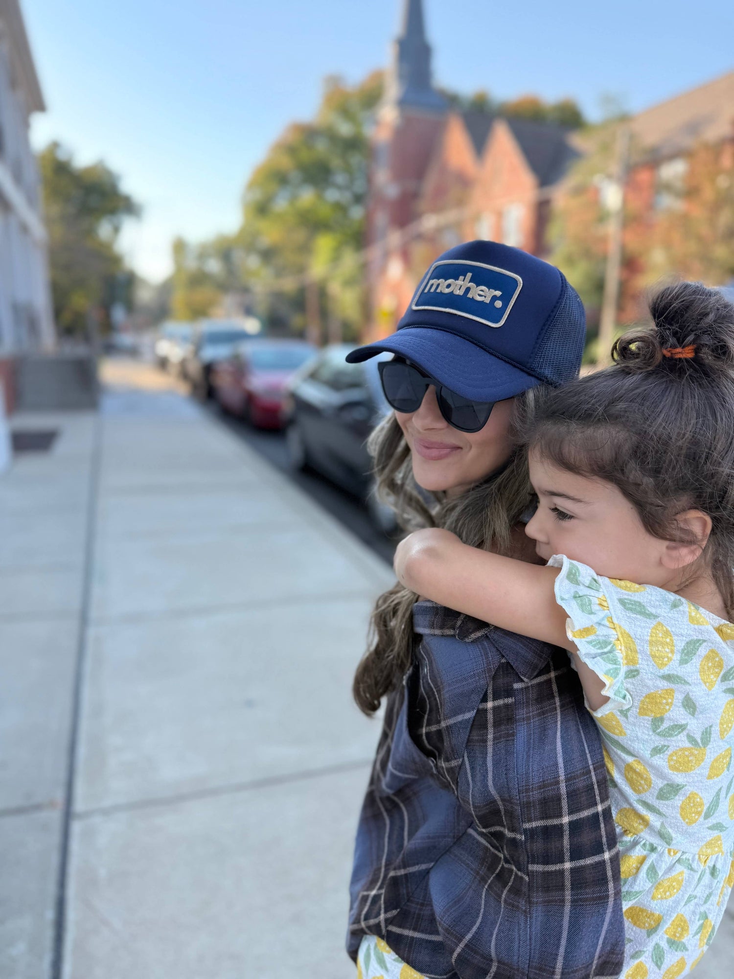 Mother Patch Trucker Hat in Navy