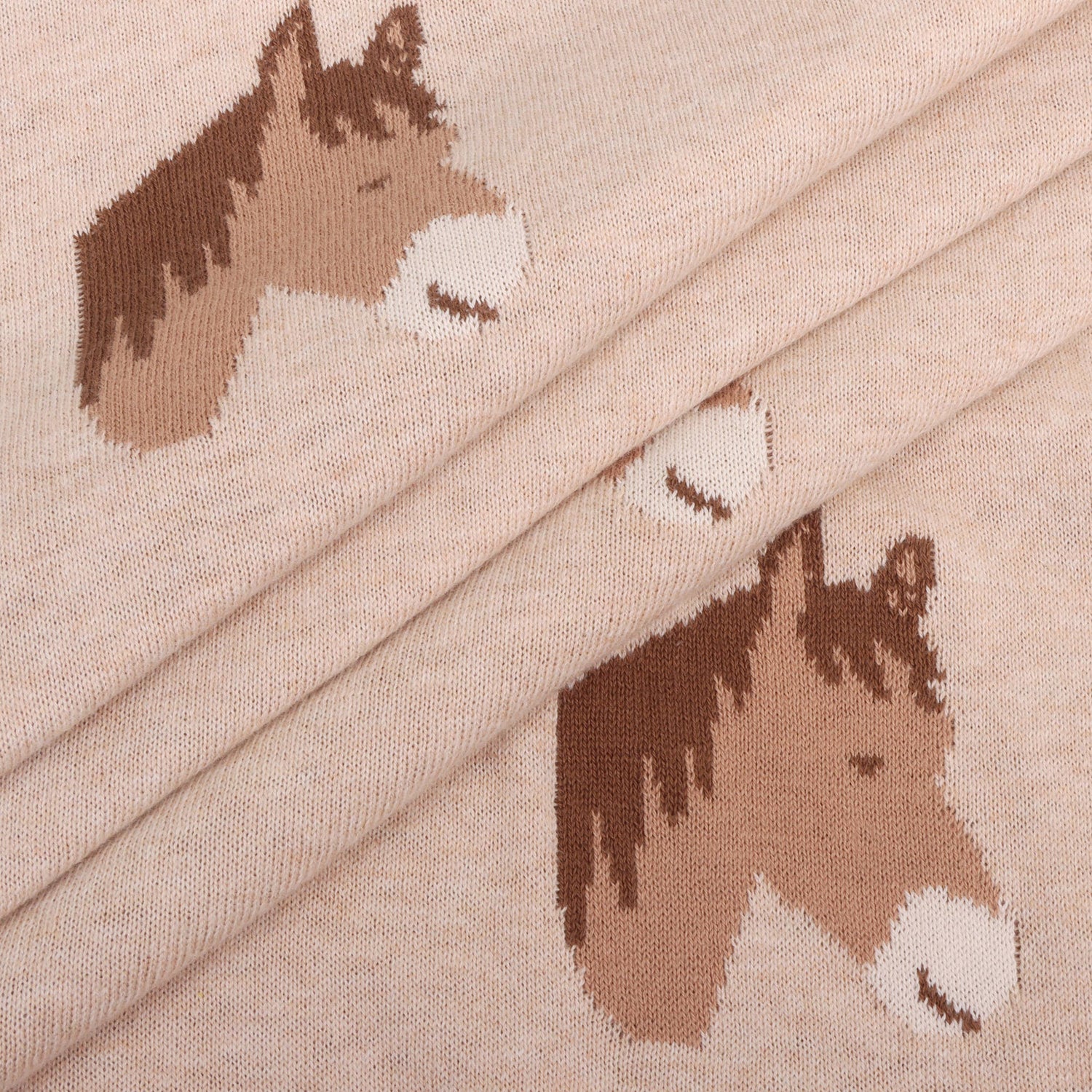 Horse Dreams Organic Cotton Baby Blanket