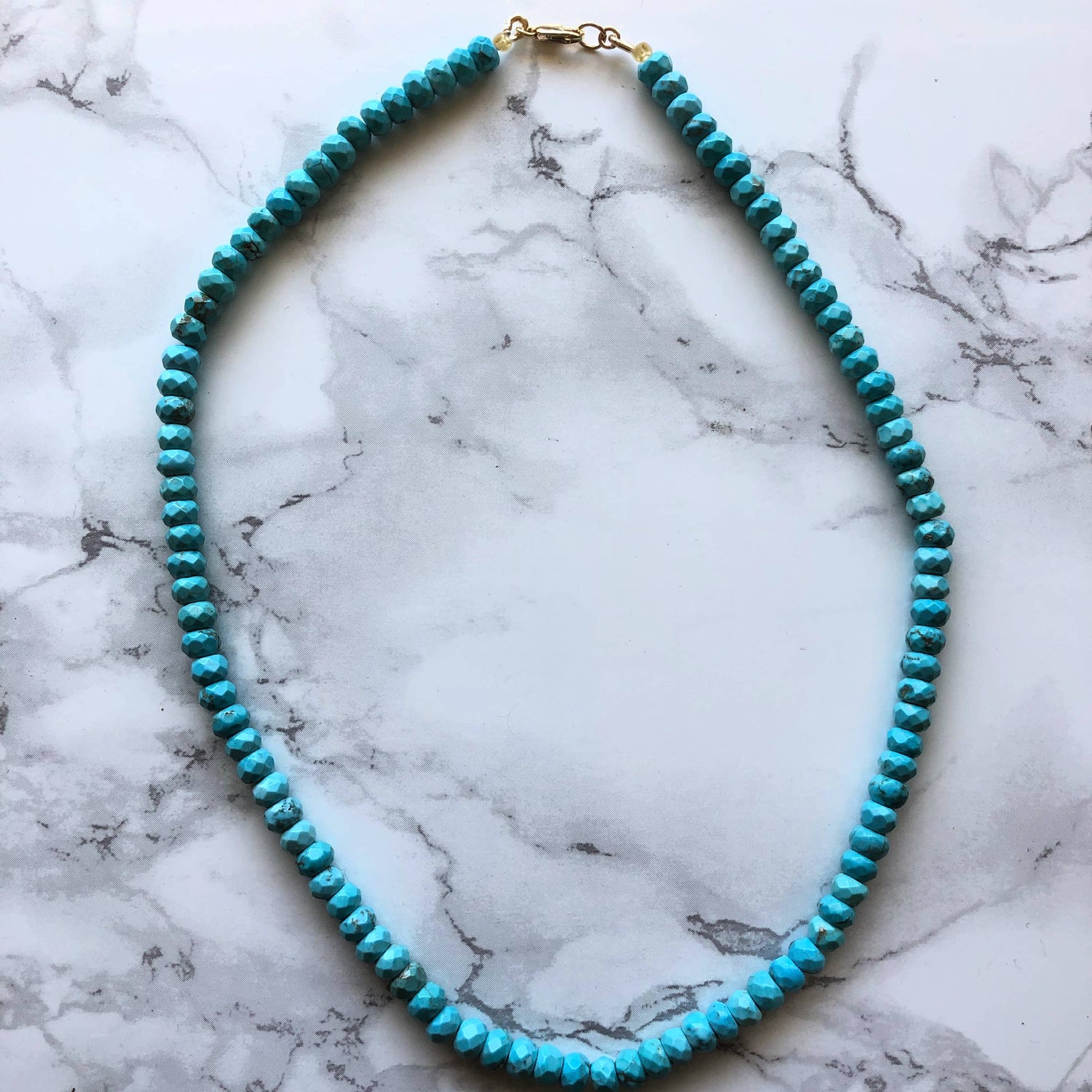 Turquoise Beaded Necklace