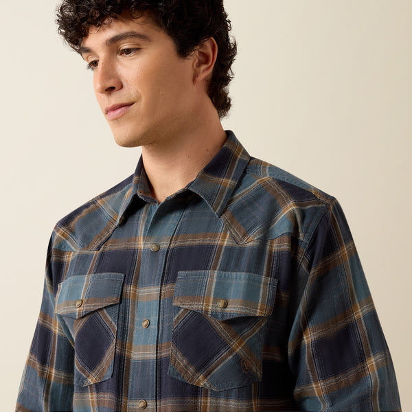 Ariat Retro Harbert Fitted Snap Shirt