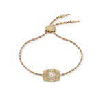 Ultra Mini Belt Buckle Bracelet Amelia Rose in Gold womens jewelry bracelet womens cowgirl at Boltranchstore.com