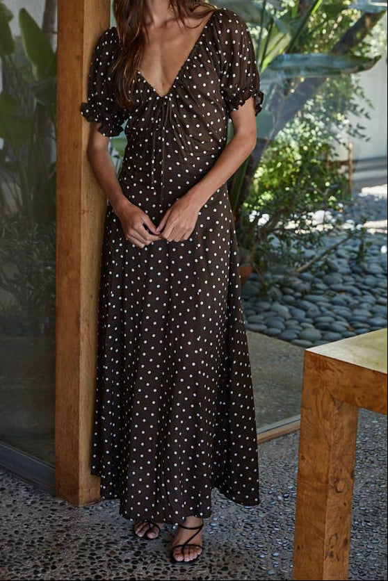 Polka Dot Long Dress