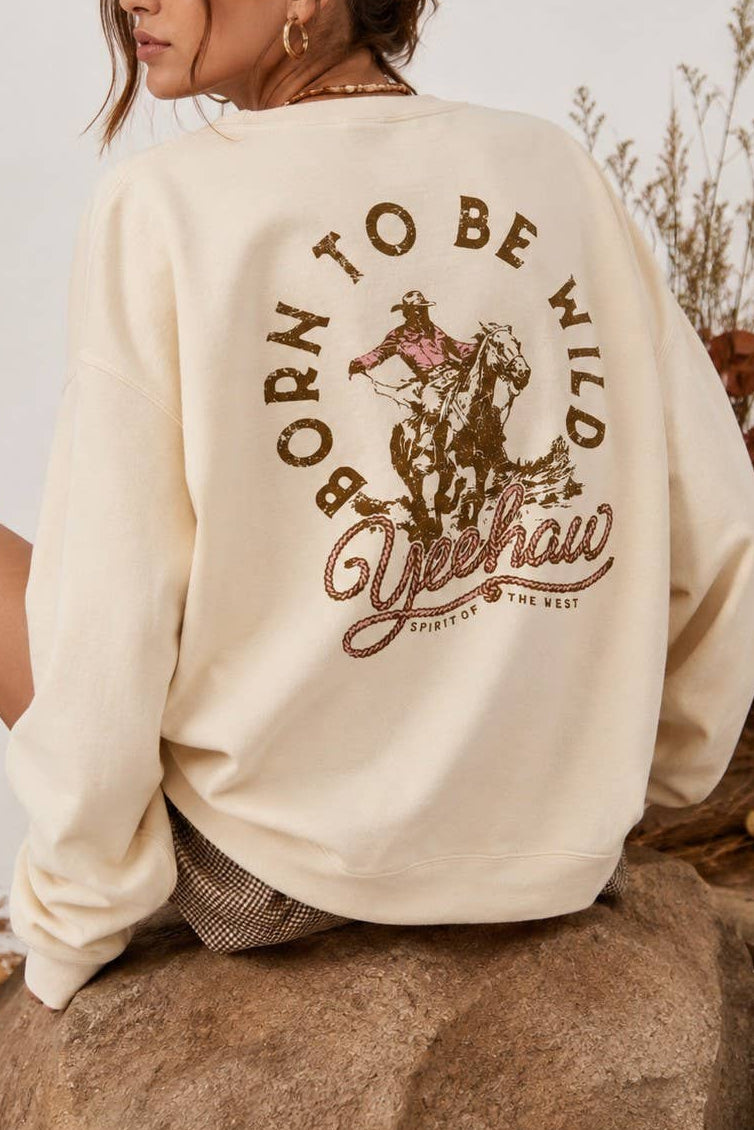 Born To Be Wild Crewneck