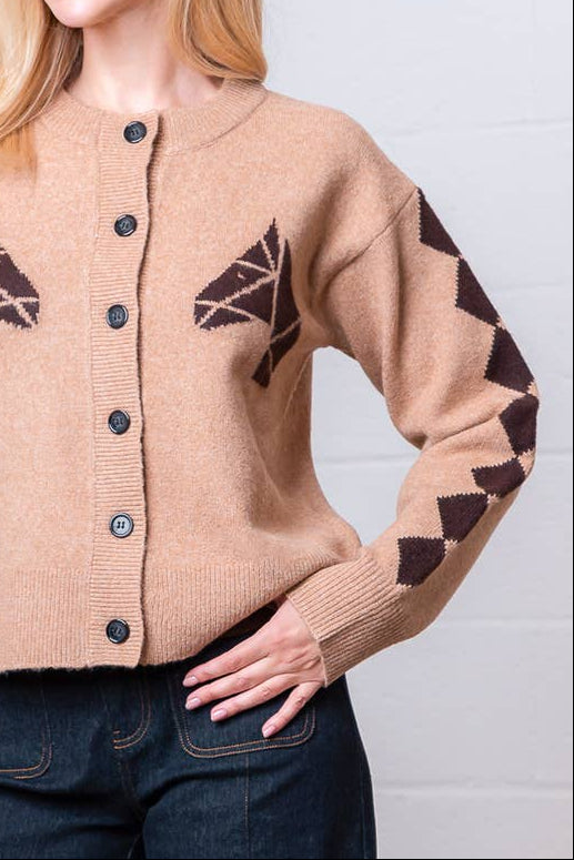 Jenna Horse Cardigan