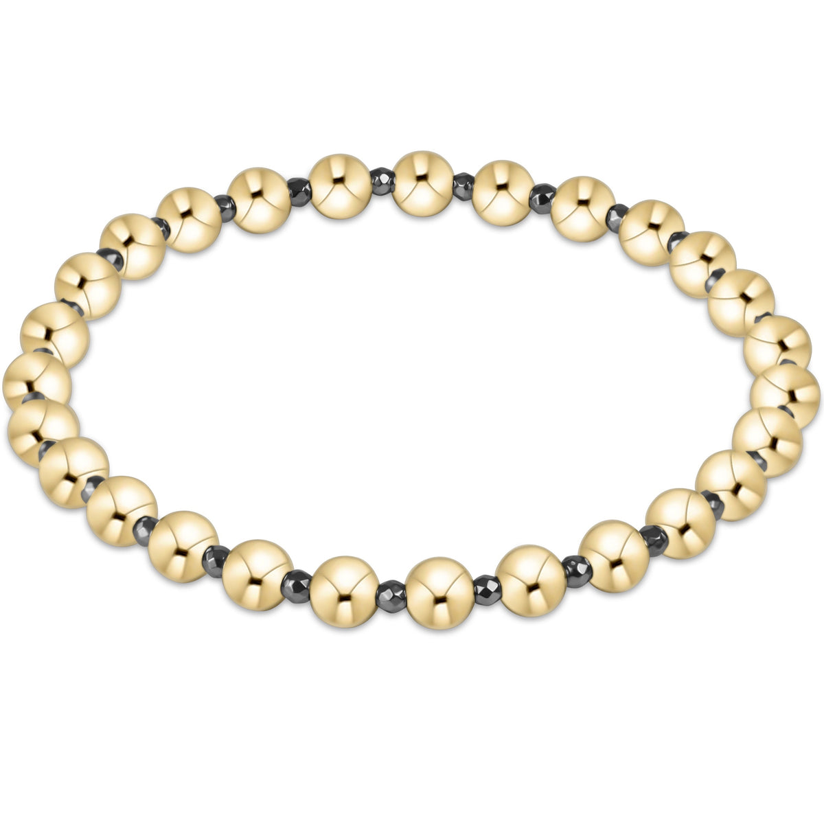 Enewton Facet Hematite Bead Bracelets