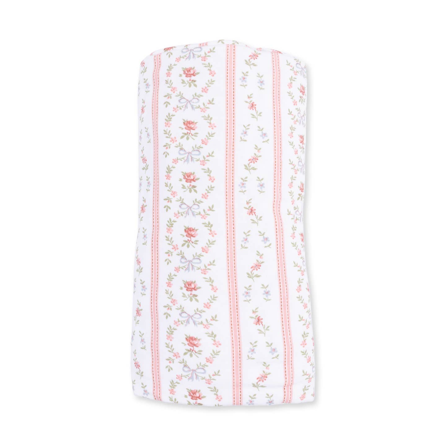 Marnie Rosebud Stripe Swaddle Blanket