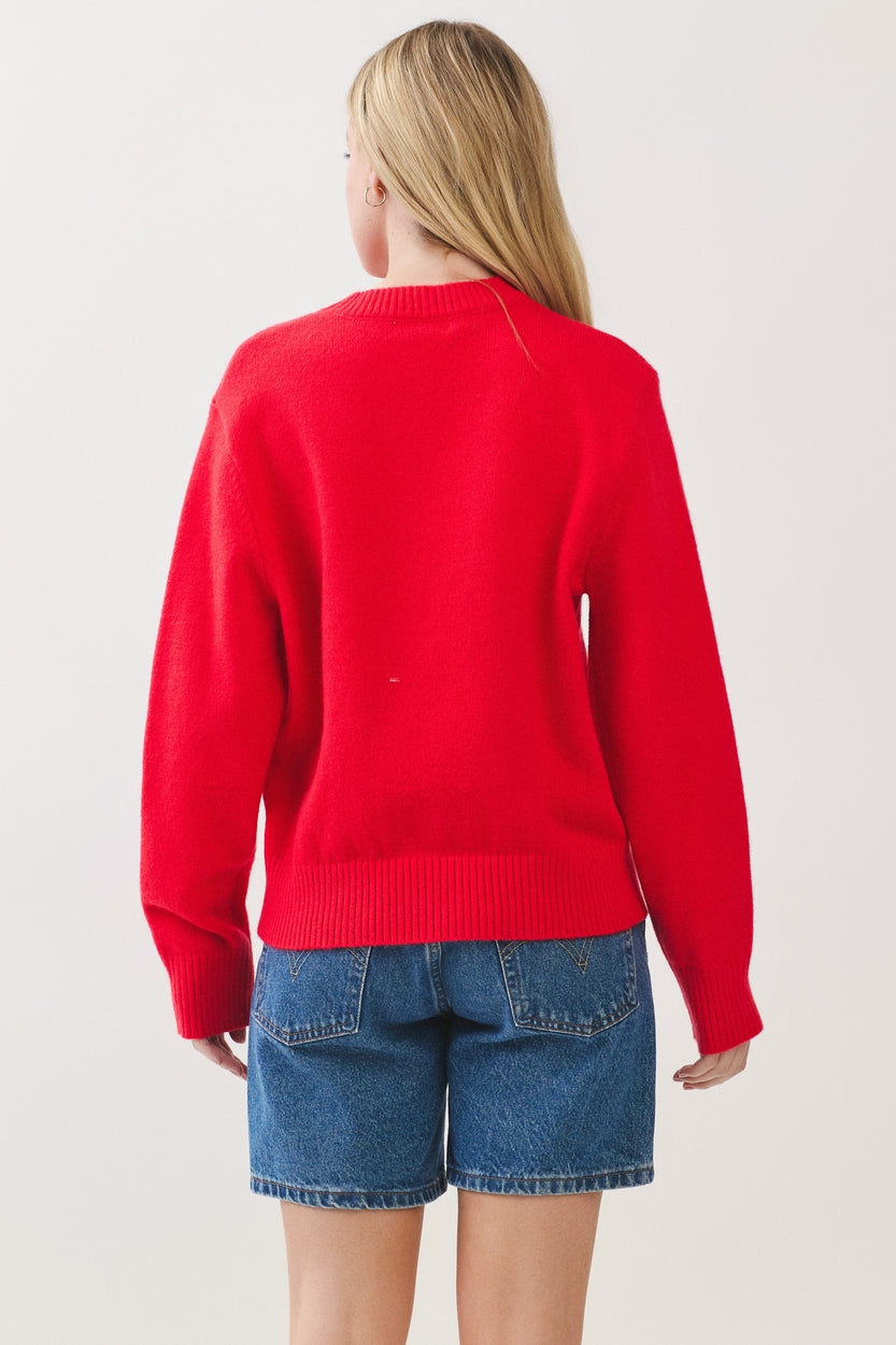 Hanna Horseshoe Knit Sweater