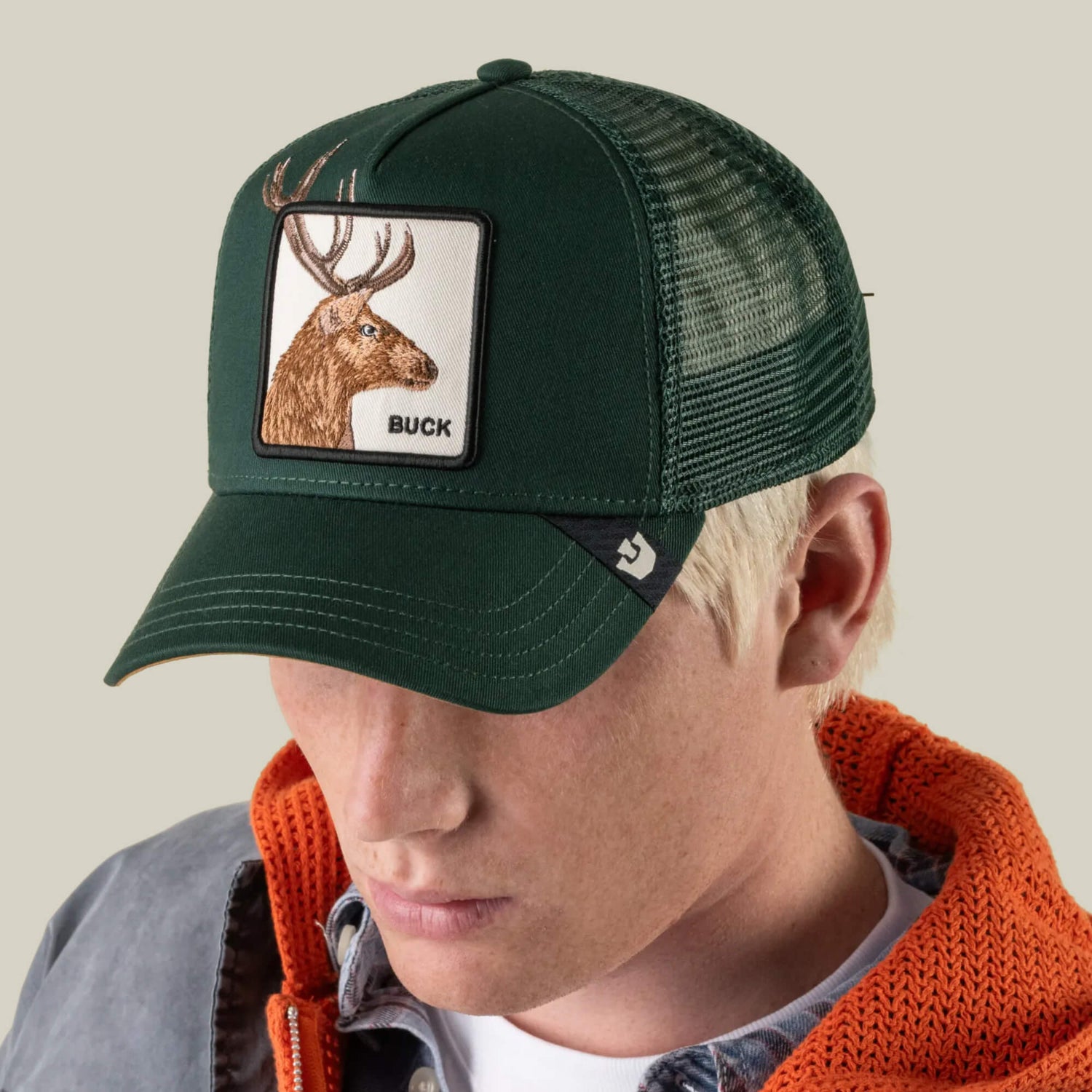 Goorin Bros Over the Line Buck quiet cap for hunting season and rodeo weekends in Kamas Utah