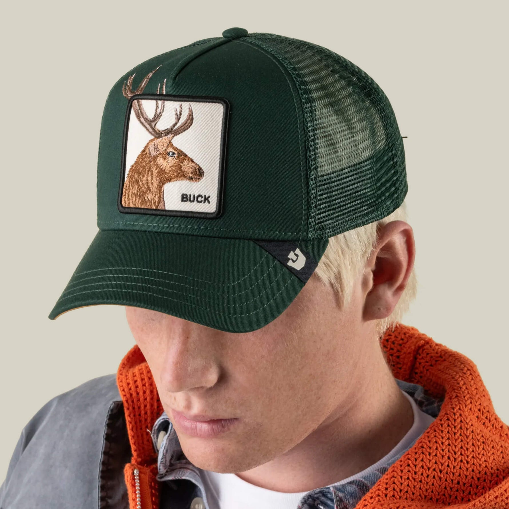 Goorin Bros Over the Line Buck quiet cap for hunting season and rodeo weekends in Kamas Utah
