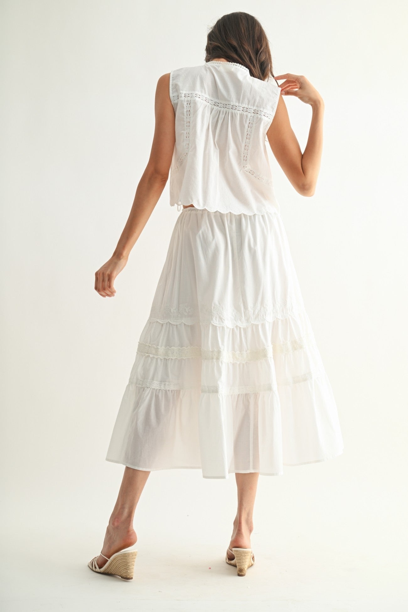 Camellia Lace Skirt