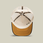 Goorin Bros Canyon Bae gold underbrim beneath the brim for a quiet contrast Kamas Utah