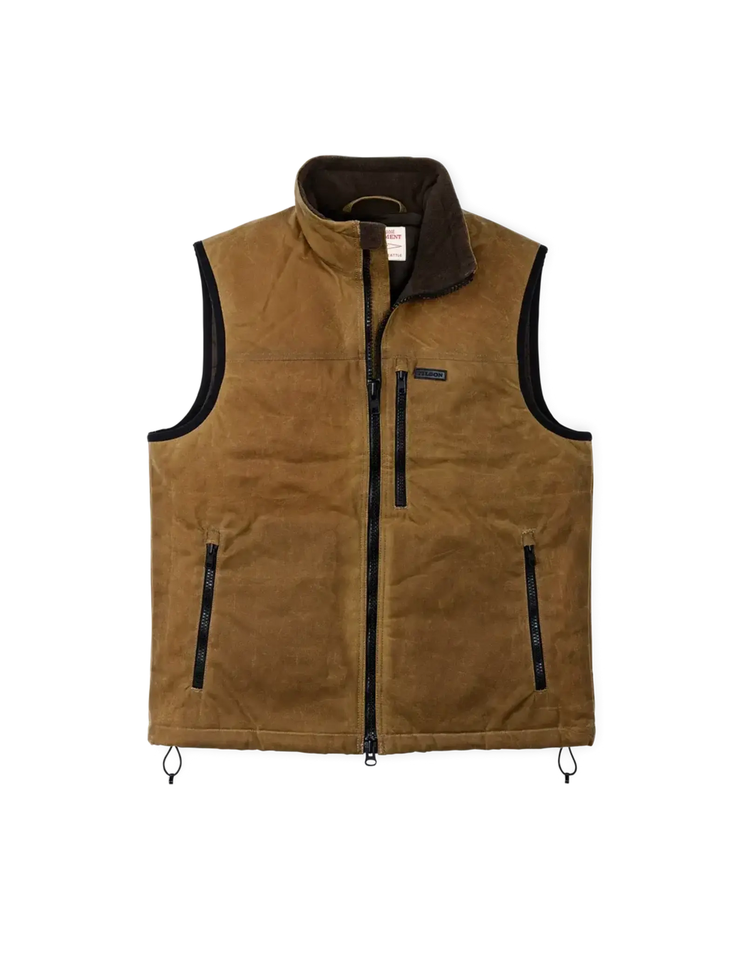 Mens western boutique Utah rodeo Filson Tin Cloth Insulated Vest SKU F14204916921 Bolt ranch store free shipping