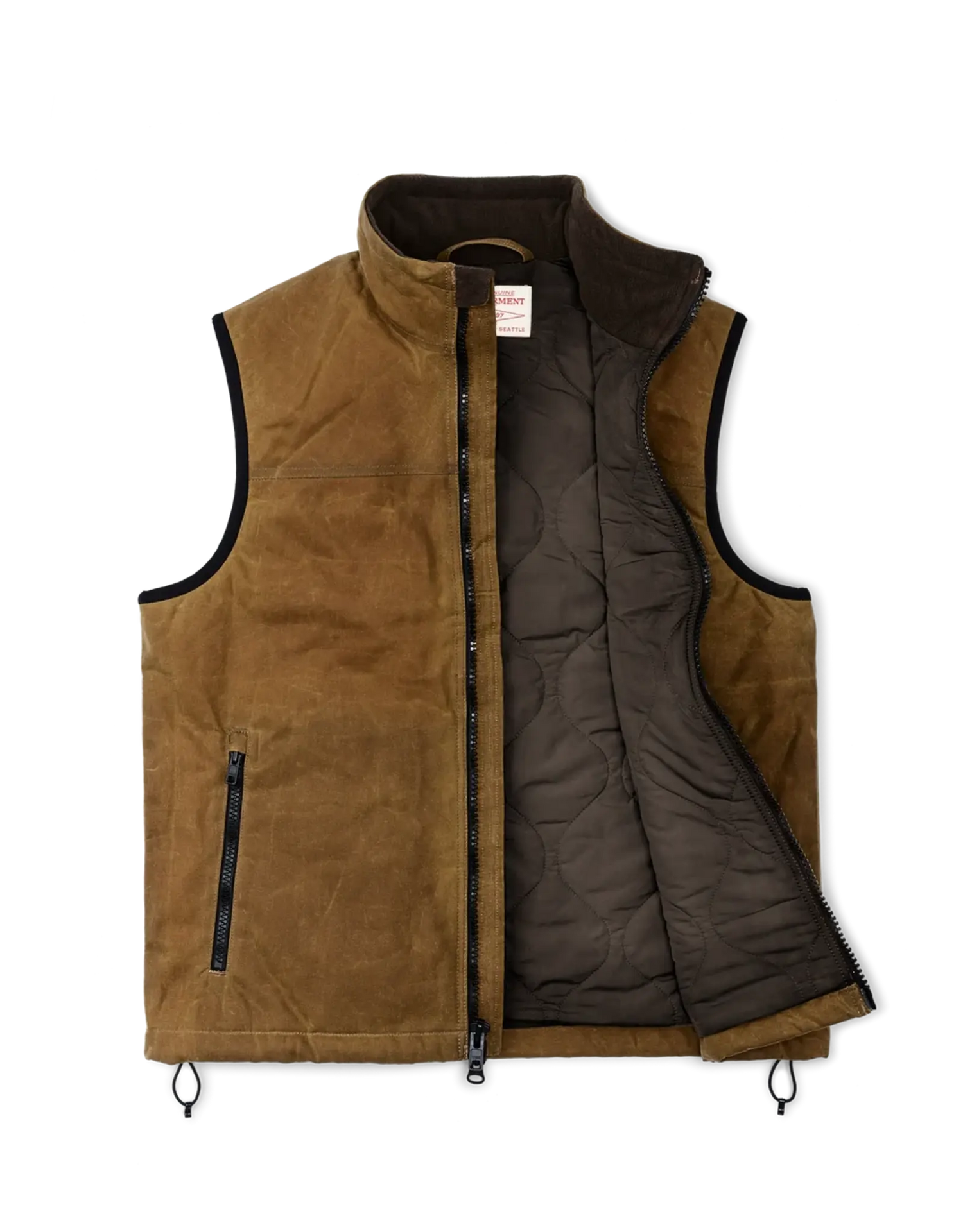 Western clothing Utah Filson Tin Cloth Insulated Vest SKU F14204916921 Boltranchstore.com free shipping