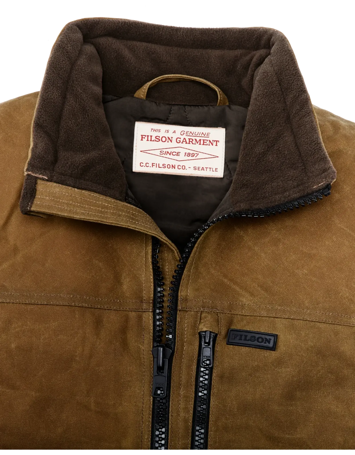 Rodeo mens western boutique Filson Tin Cloth Insulated Vest SKU F14204916921 Boltranchstore.com free shipping