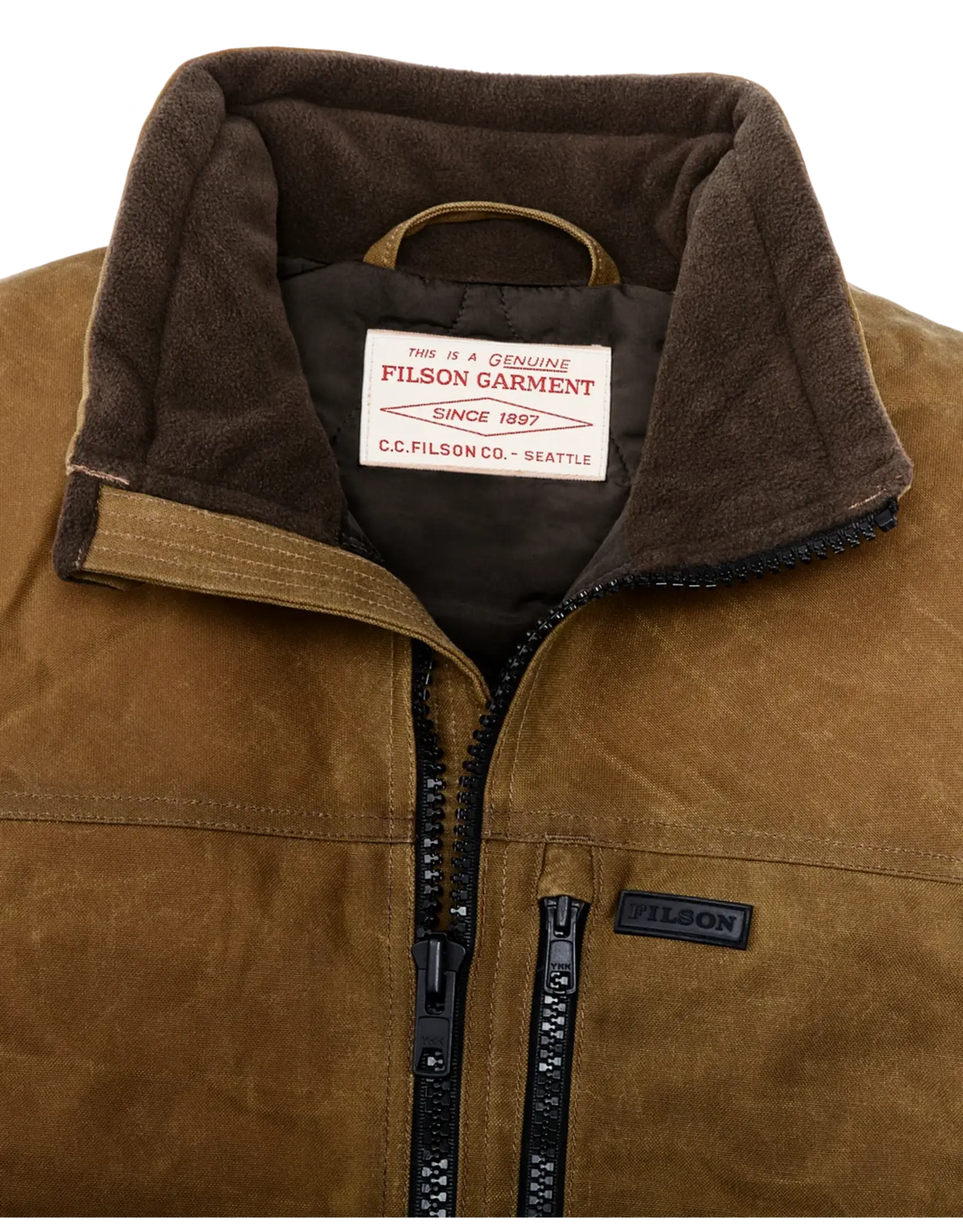 Rodeo mens western boutique Filson Tin Cloth Insulated Vest SKU F14204916921 Boltranchstore.com free shipping