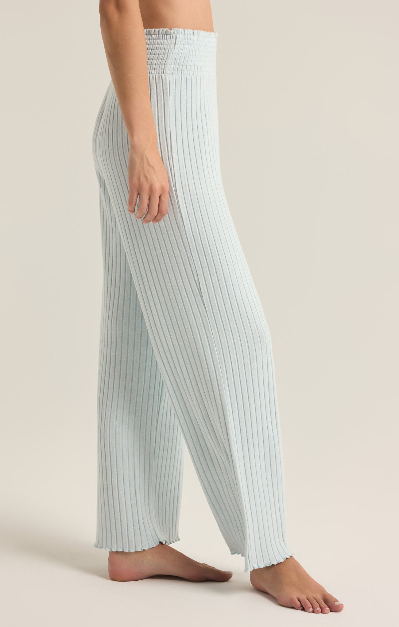 Dawn Smocked Rib Pant